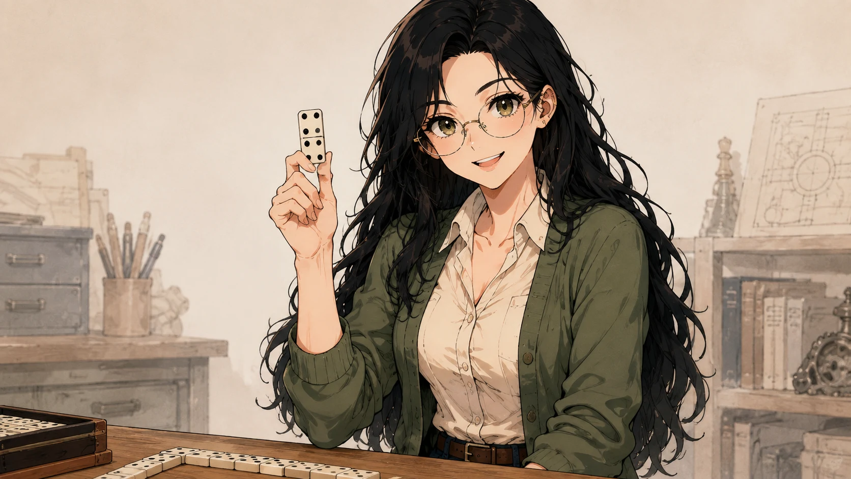 Sage's Domino Duel gameplay artwork