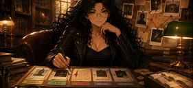 Detective evidence board