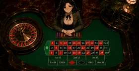 American roulette table with Sage